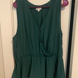 Sleeveless blouse